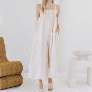 Laude the Label Laurel linen jumpsuit lagenlook